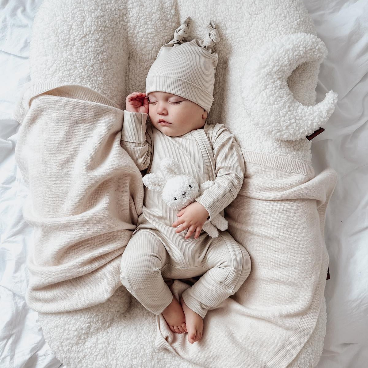 ROMPER & BEANIE SET - SALE