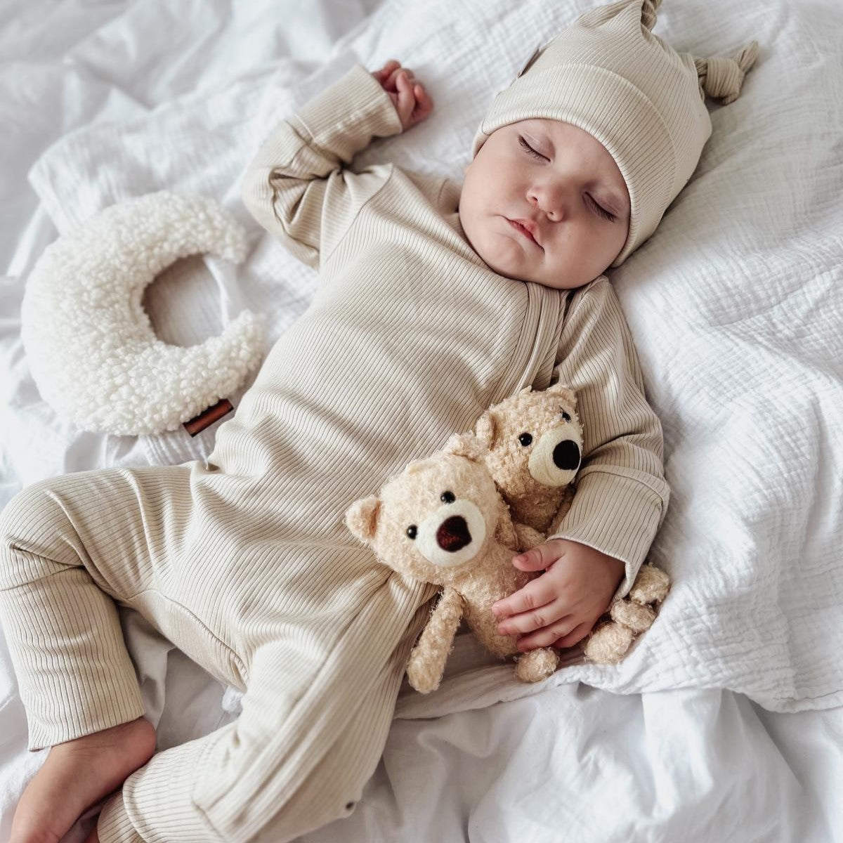 ROMPER & BEANIE SET - SALE
