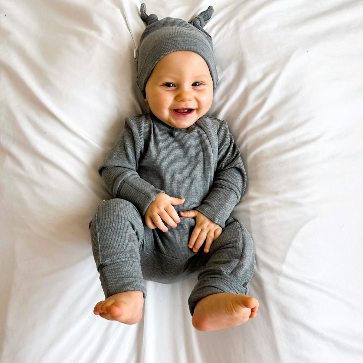 ROMPER & BEANIE SET - SALE