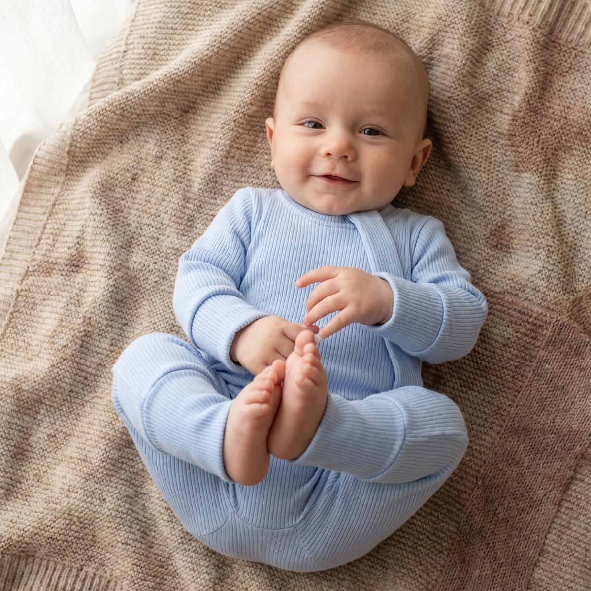 ROMPER - BLU BABY (Consegna dalla settimana 27)