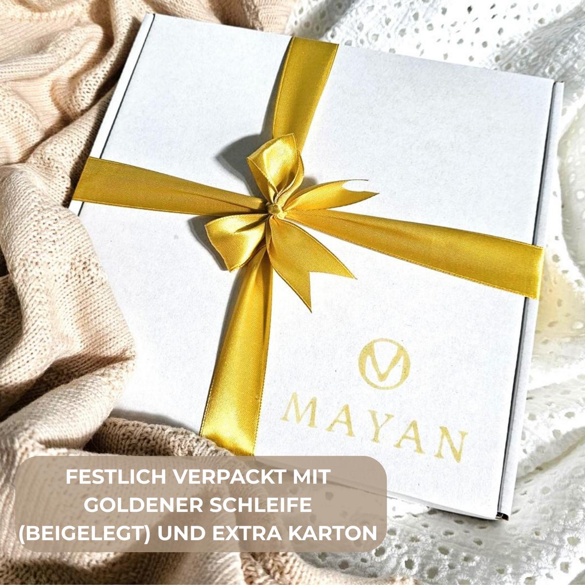 All-In-One SET als GESCHENK verpackt (Romper, Beanie, Body & Musselintuch)